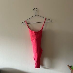 NEVER WORN Victoria's Secret Hot Pink Spaghetti Strap Bathing Suit